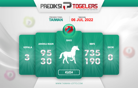 Akun365 | Prediksi Togeler Taiwan 6 Juli 2022 Rabu