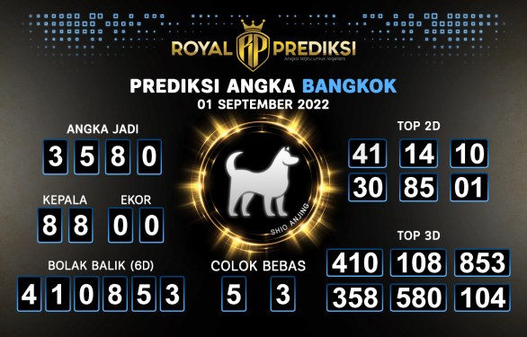 Prakiraan BANGKOK 1 September 2022 Kamis

 – Slot Deposit Pulsa